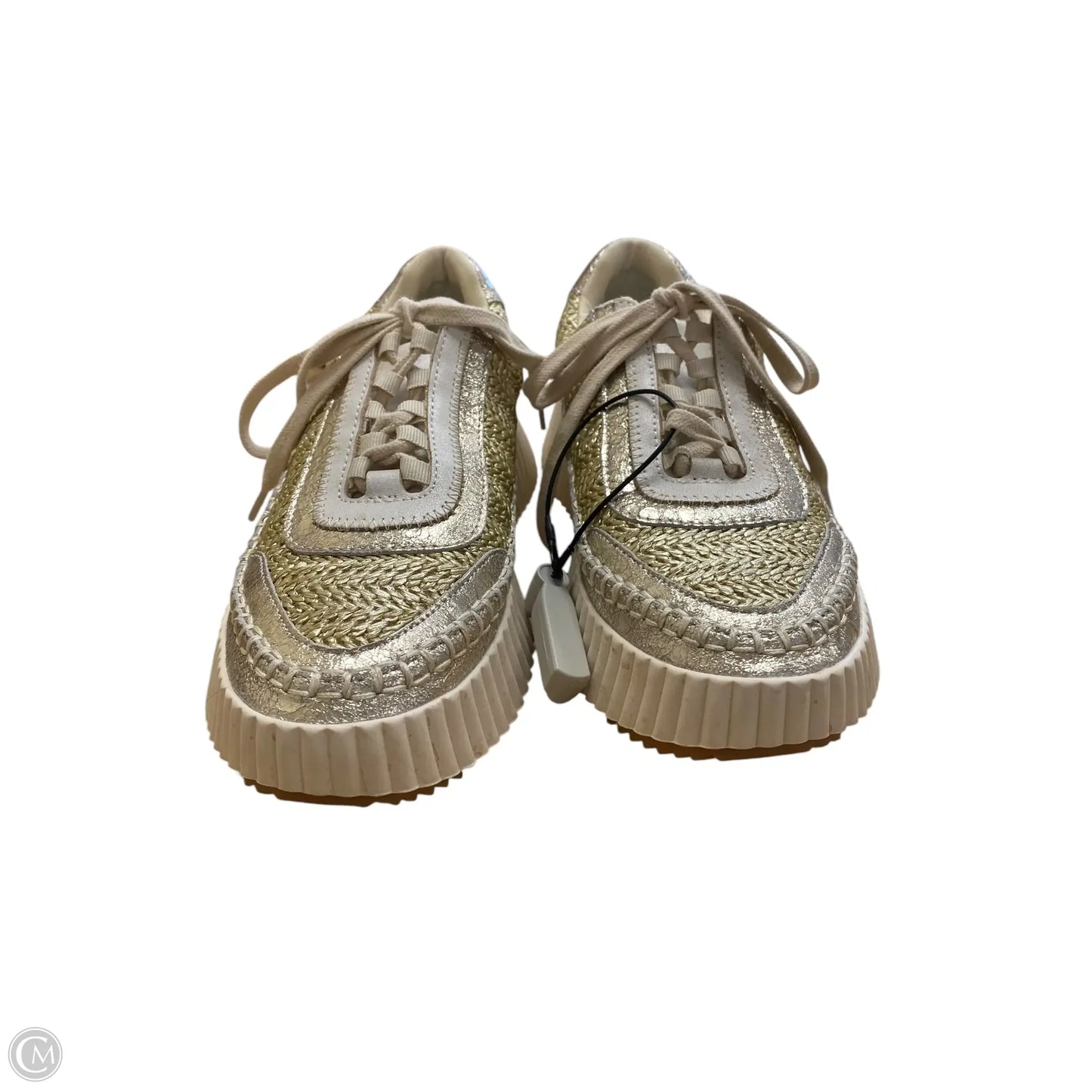 Shoes Sneakers By Dolce Vita In Gold, Size: 9