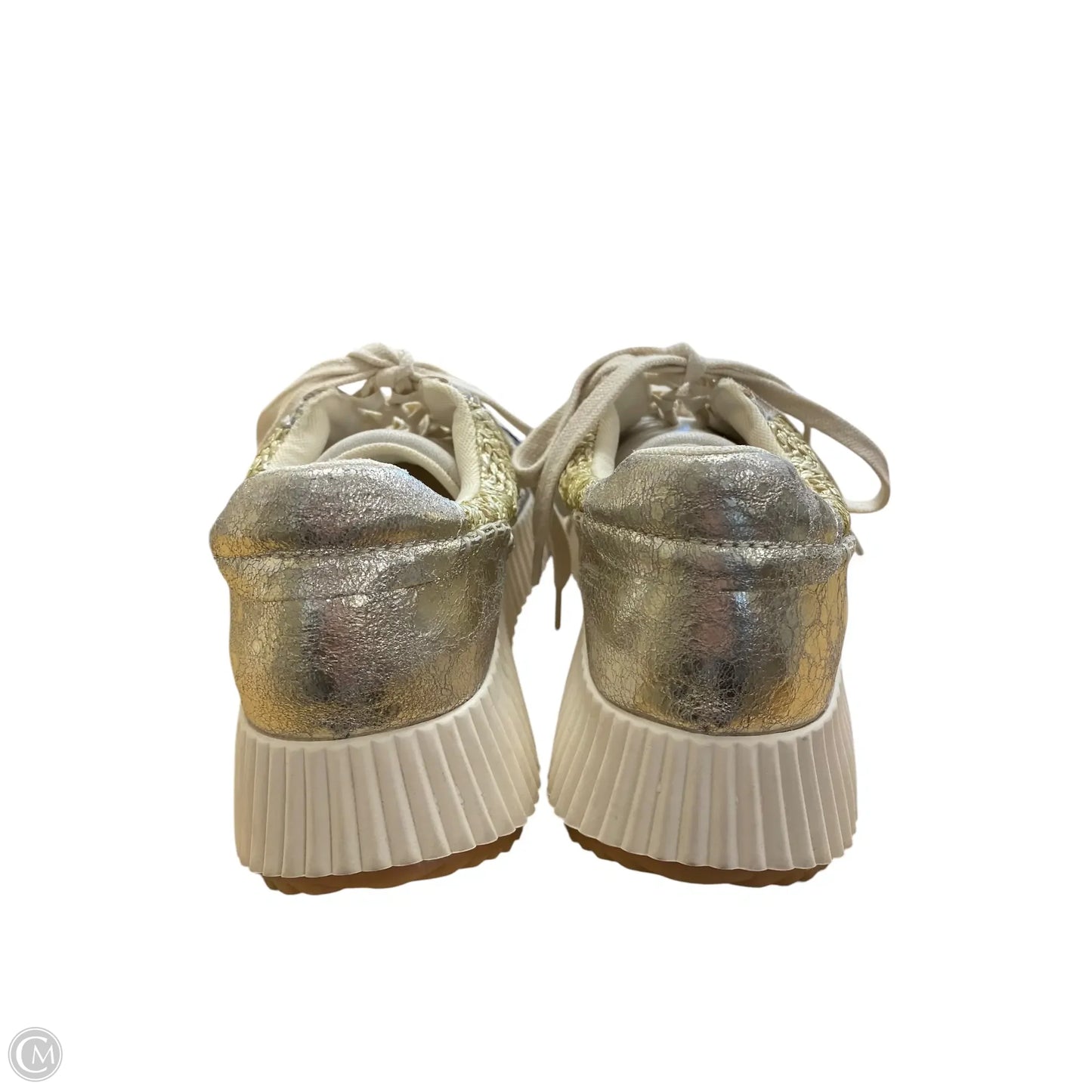 Shoes Sneakers By Dolce Vita In Gold, Size: 9