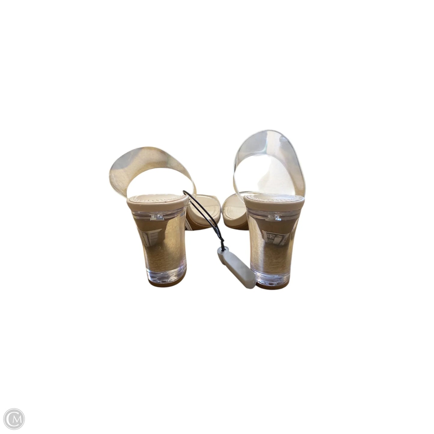 Shoes Heels Block By Bp In Clear, Size: 5.5