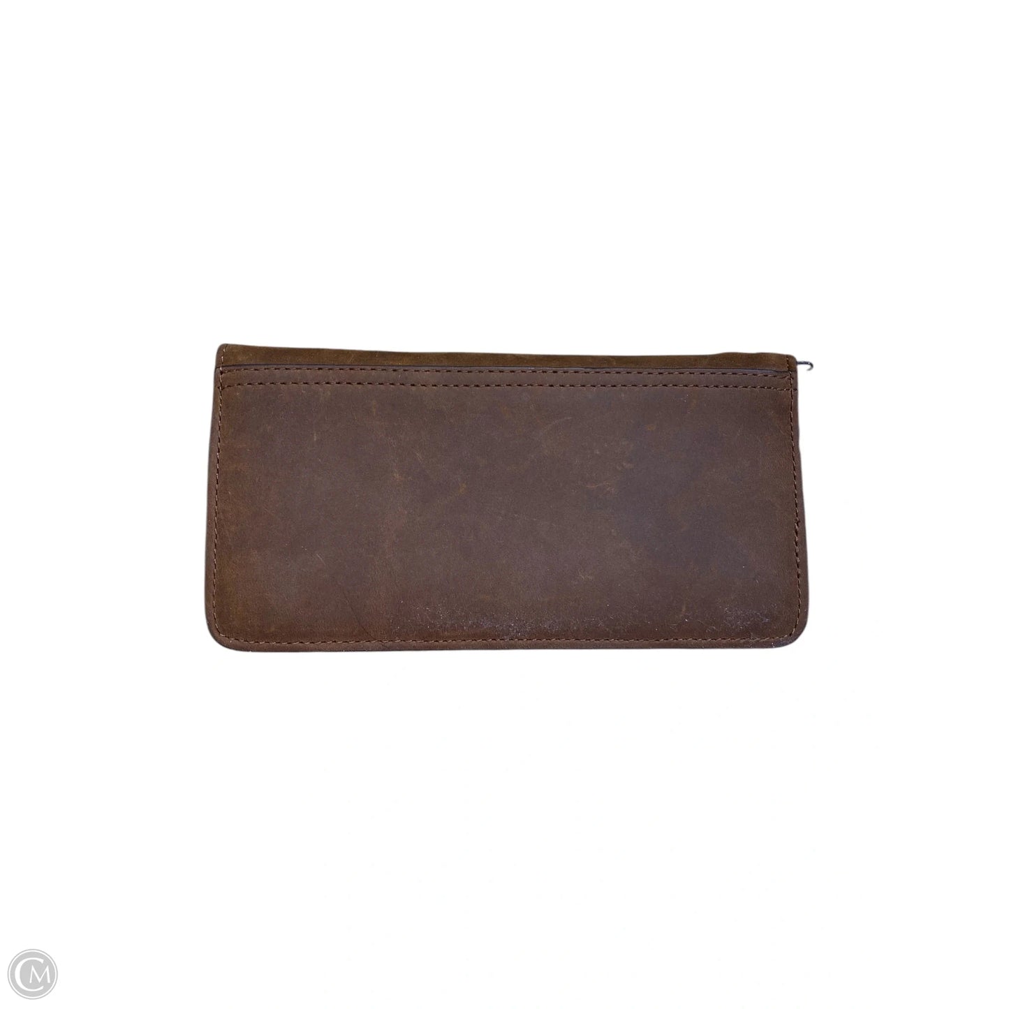 Wallet Leather By Clothes Mentor, Size: Medium