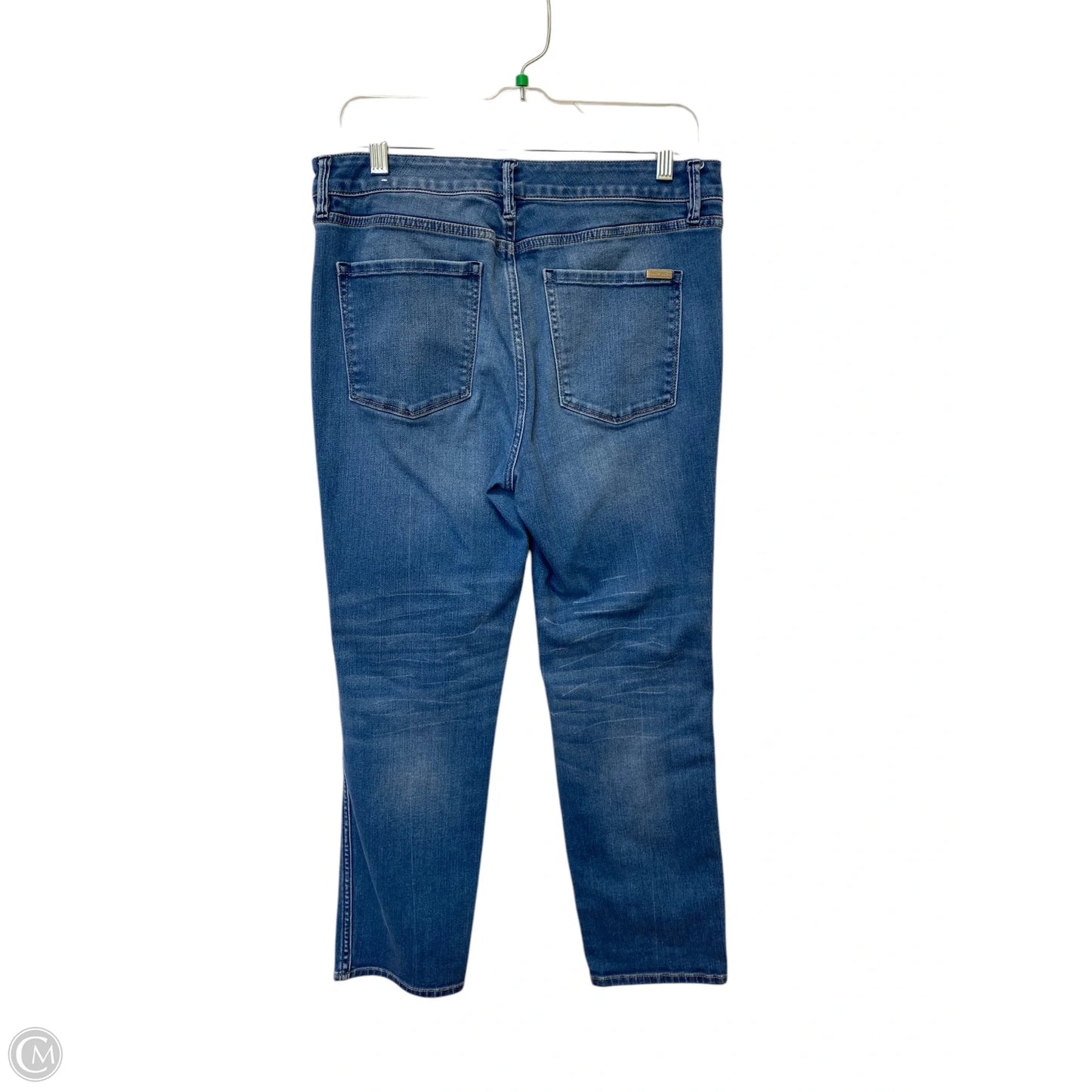 Jeans Straight By White House Black Market In Blue Denim, Size: 8