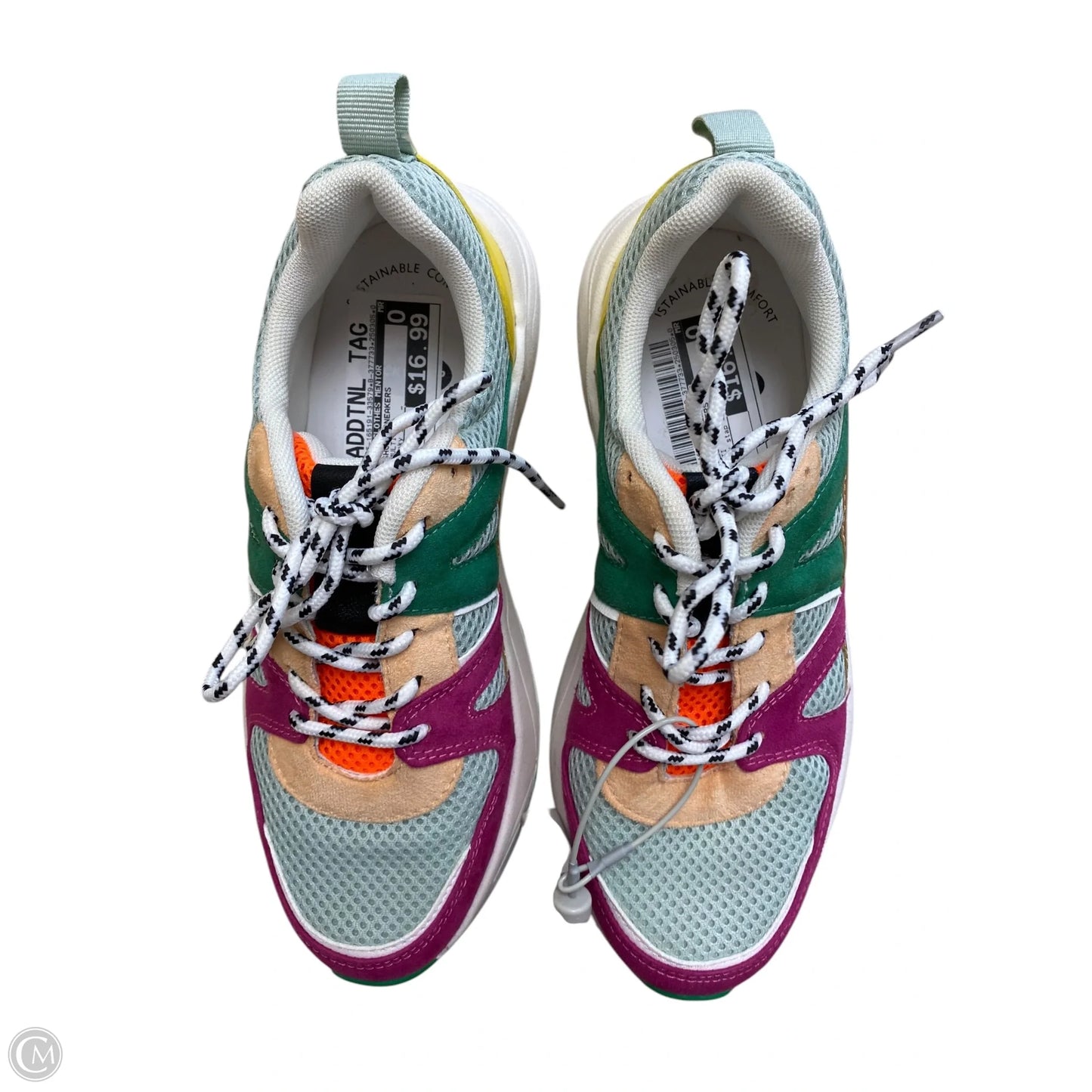 Shoes Sneakers By Clothes Mentor In Multi-colored, Size: 7