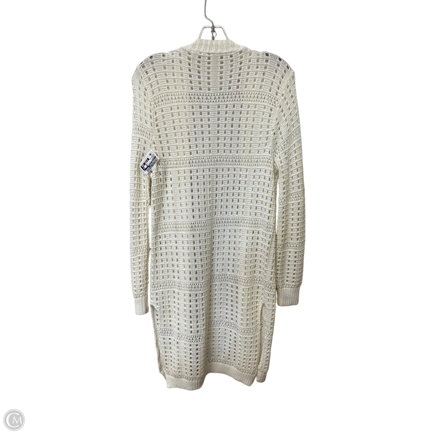 Cardigan By Clothes Mentor In Cream, Size: M