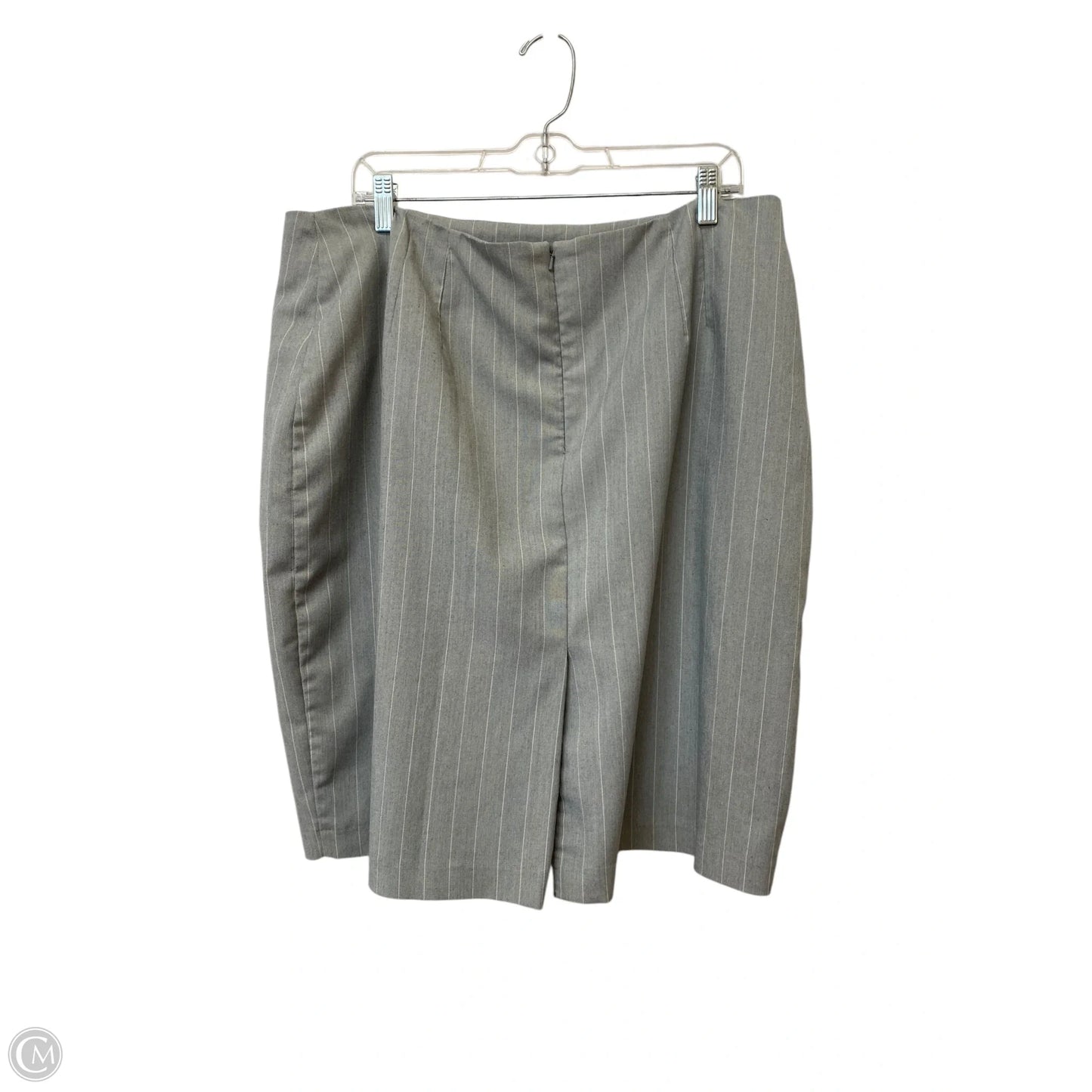 Skirt Midi By Alia In Grey, Size: 18