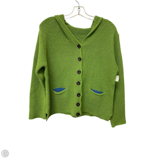 Cardigan By Clothes Mentor In Green, Size: M