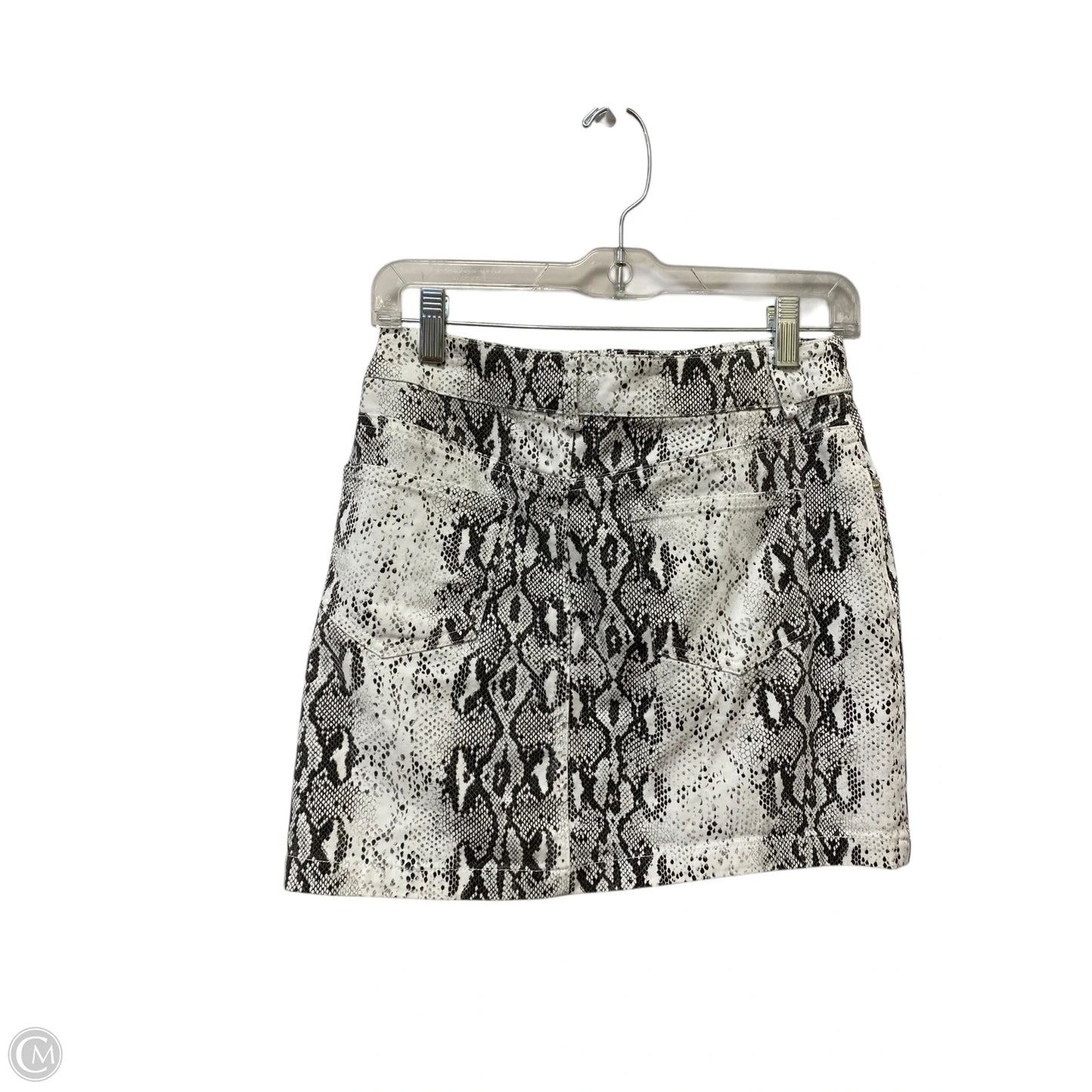 Skirt Mini & Short By Clothes Mentor In Snakeskin Print, Size: S