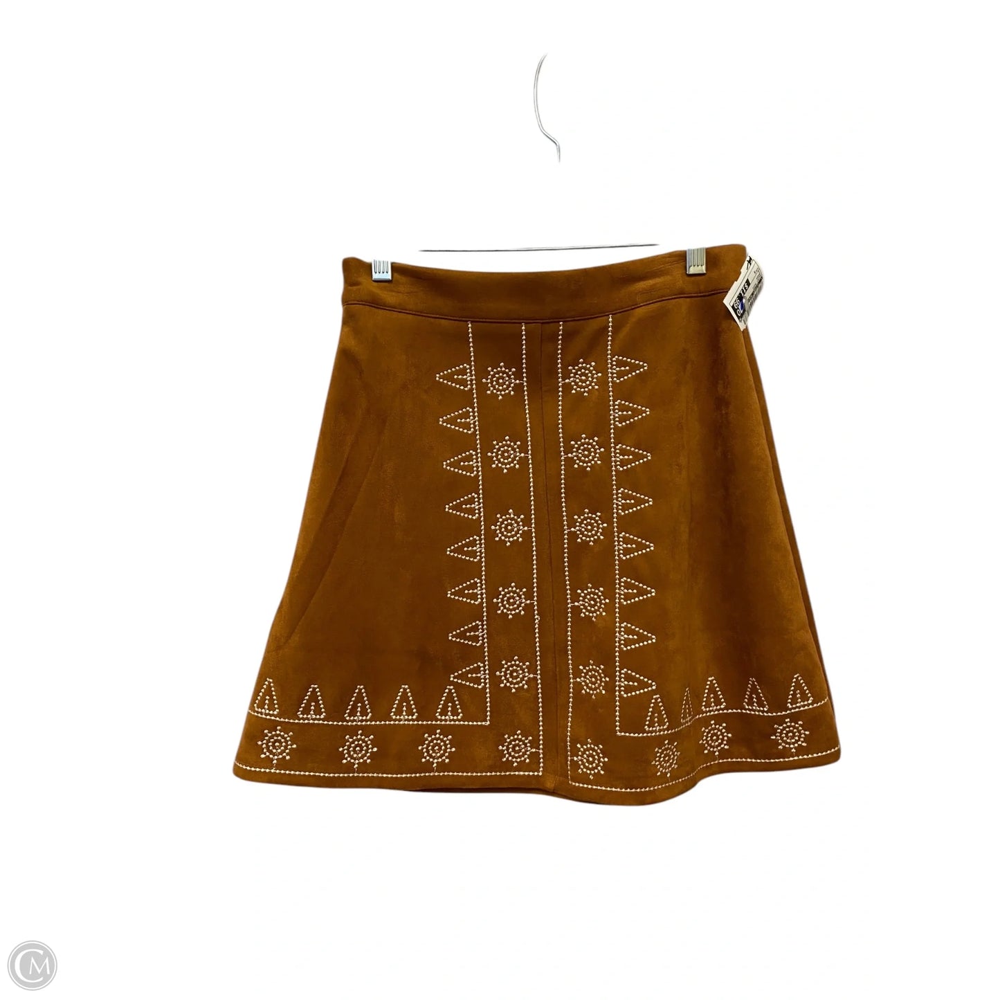 Skirt Midi By Clothes Mentor In Brown, Size: S