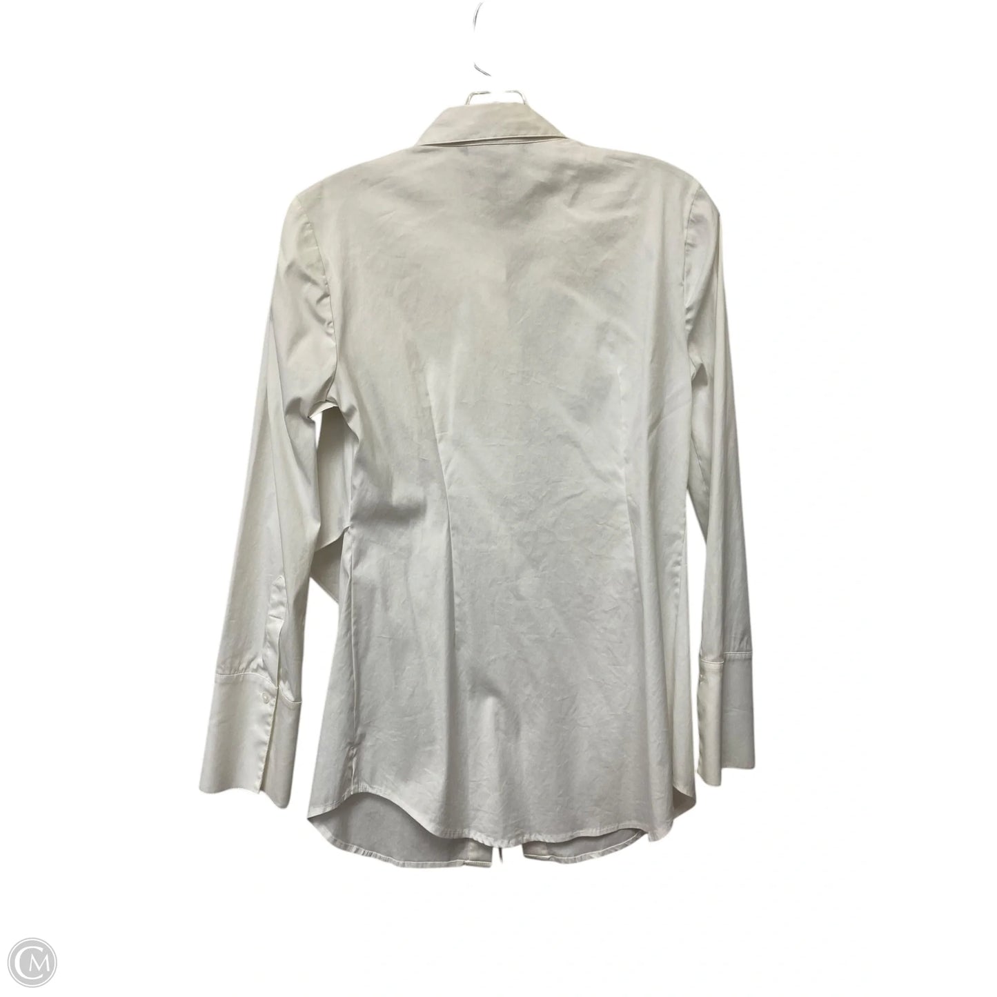 Top Long Sleeve By White House Black Market In White, Size: 2