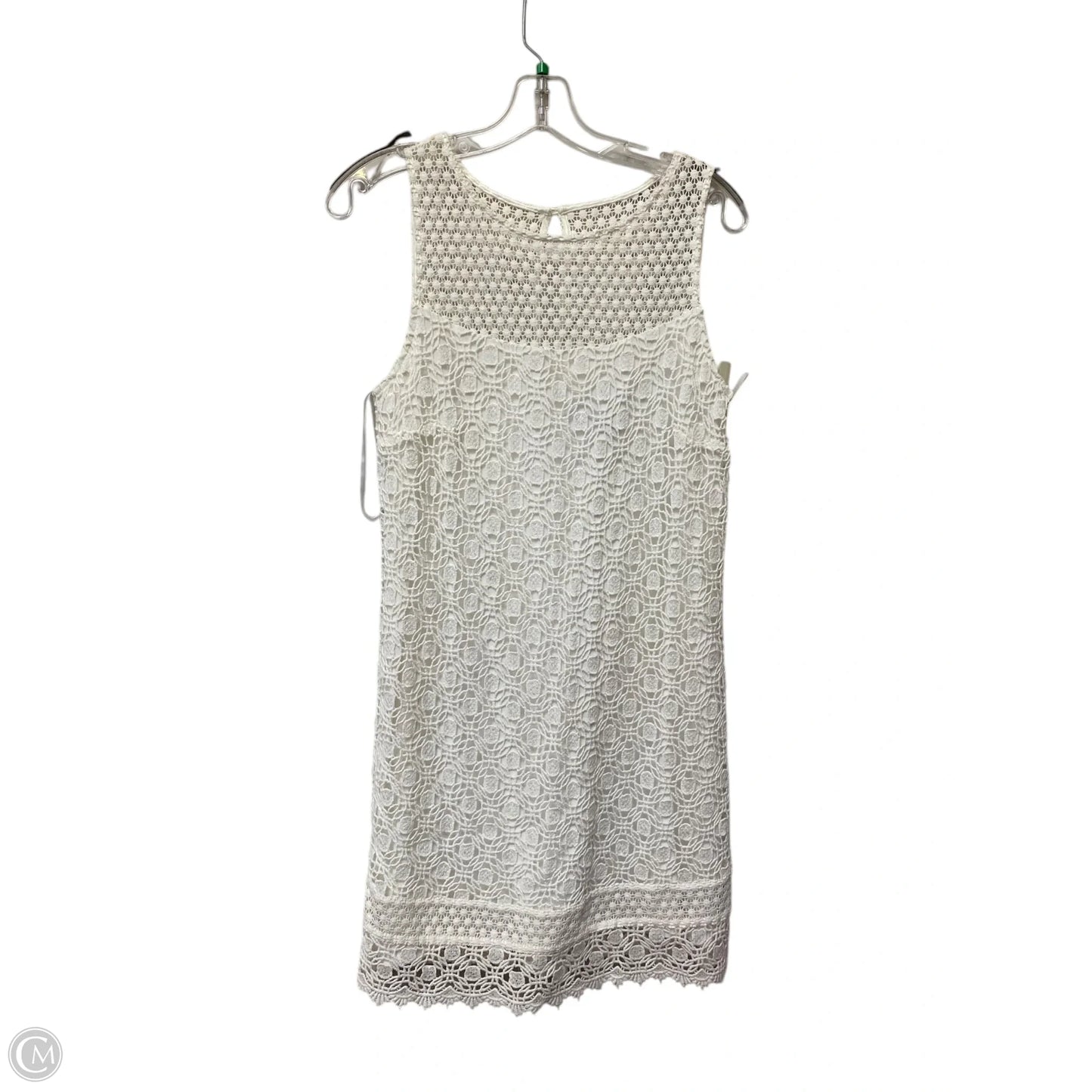 Dress Casual Midi By White House Black Market In White, Size: 2