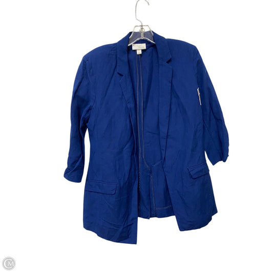 Blazer By Morgan Taylor In Blue, Size: L