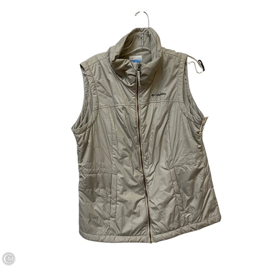 Vest Puffer & Quilted By Columbia In Tan, Size: Xl