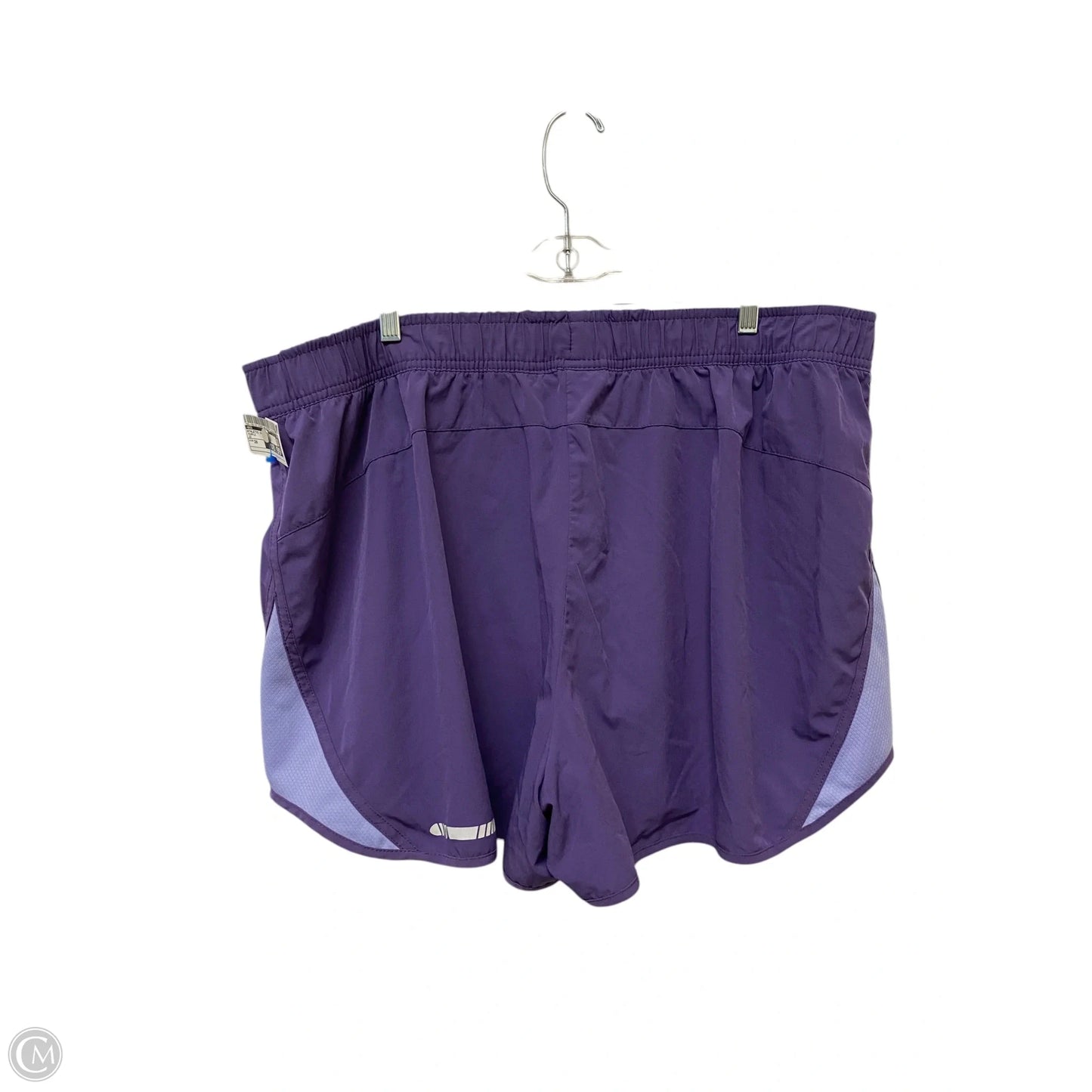 Athletic Shorts By Bcg In Purple, Size: 2x