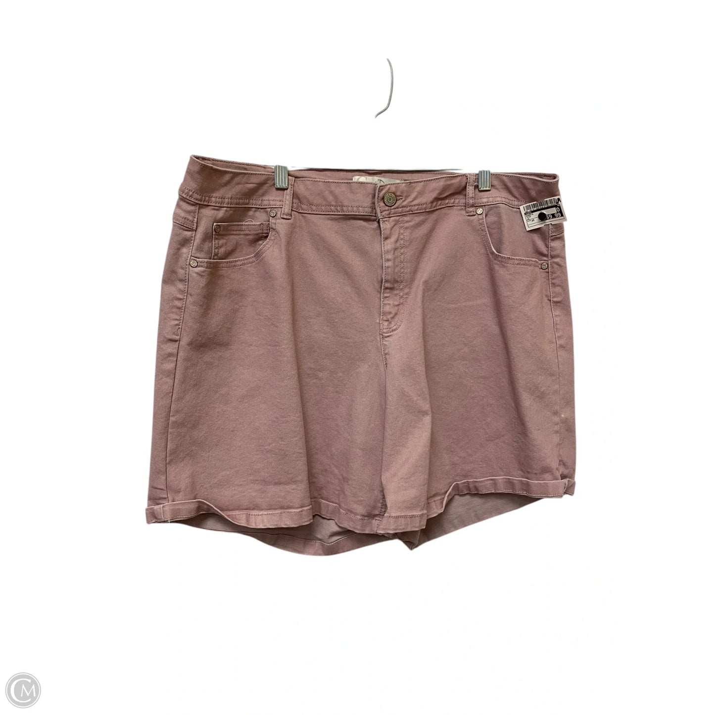 Shorts By Cato In Pink, Size: 22