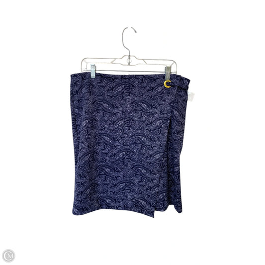 Skirt Mini & Short By Michael By Michael Kors In Blue, Size: L