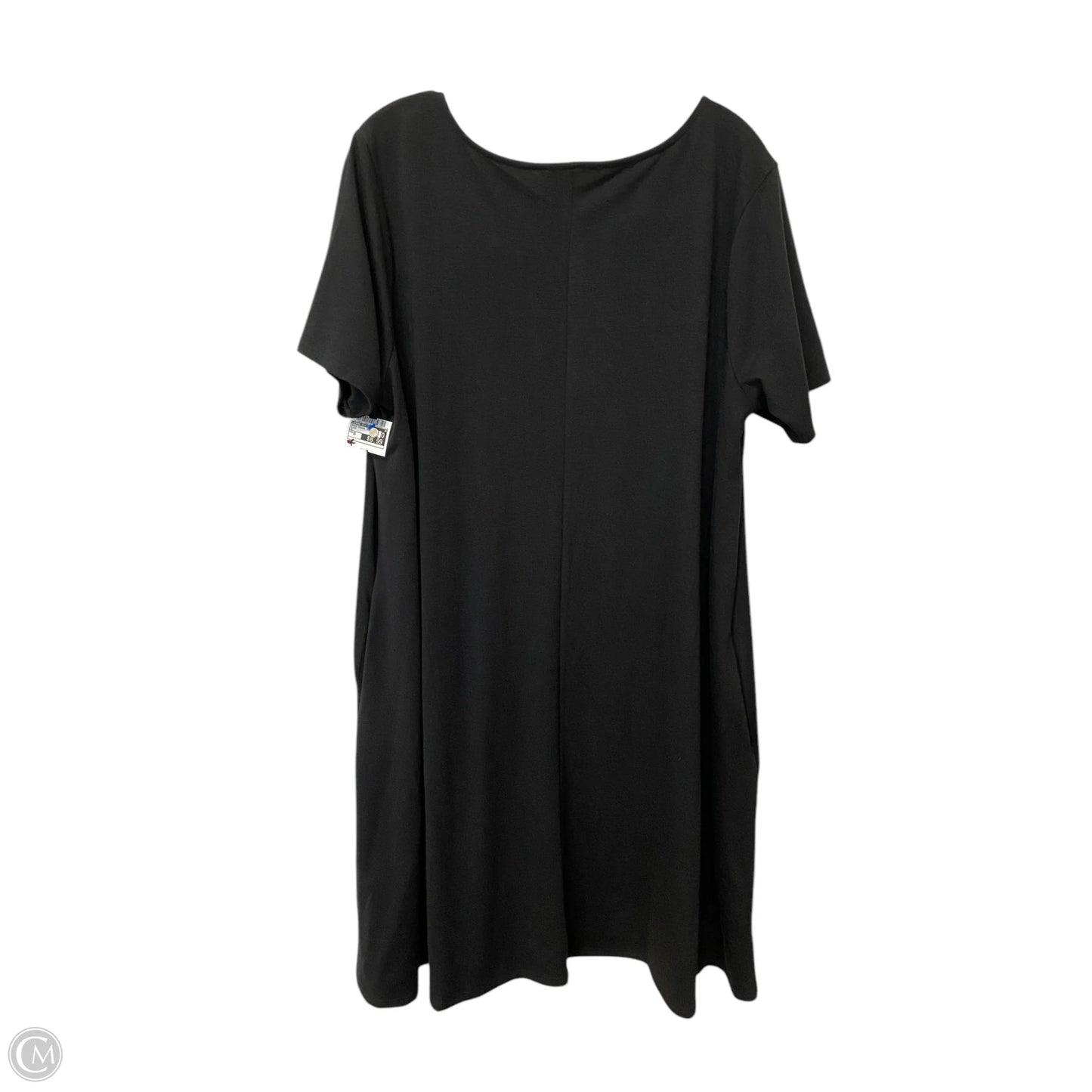 Dress Casual Midi By Zenana Outfitters In Black, Size: 3x