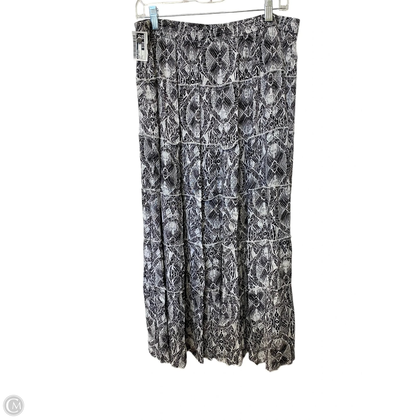 Skirt Maxi By Kim Rogers In Grey, Size: L