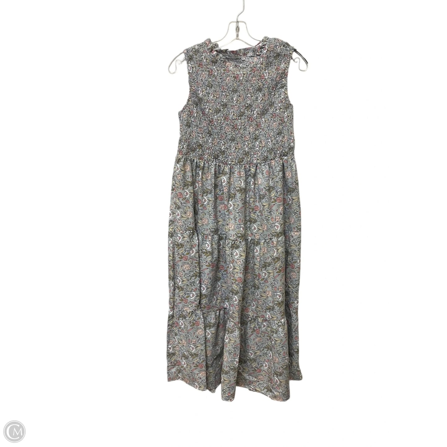 Dress Casual Maxi By Cme In Floral Print, Size: Xl