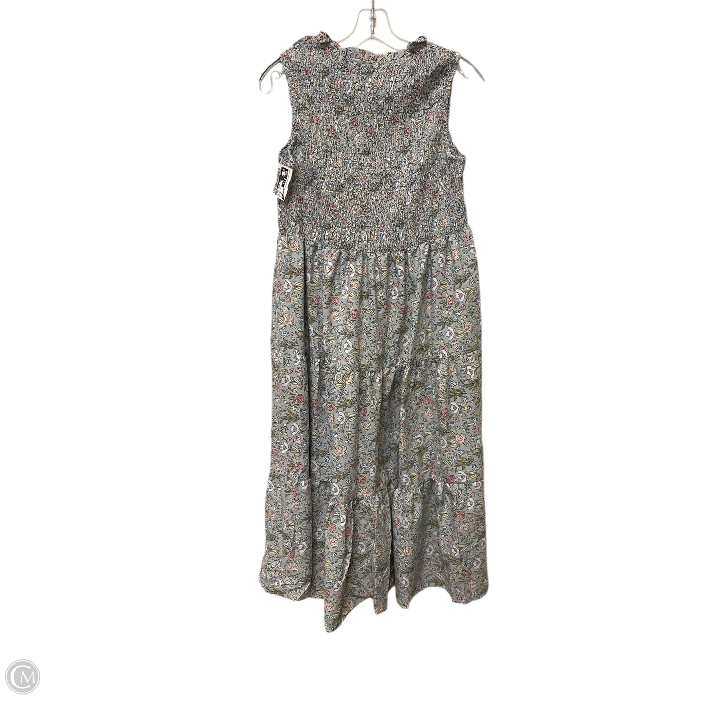 Dress Casual Maxi By Cme In Floral Print, Size: Xl