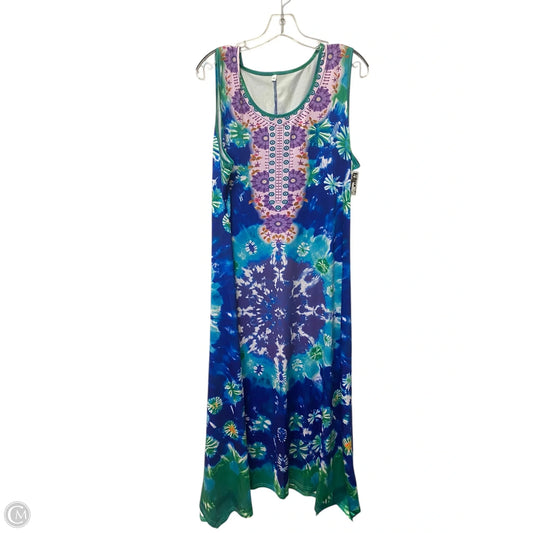 Dress Casual Maxi By Cme In Multi-colored, Size: Xxl