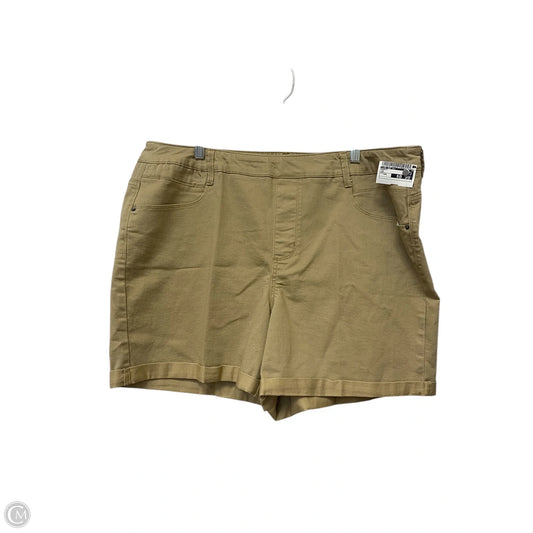 Shorts By Time And Tru In Tan, Size: Xxl