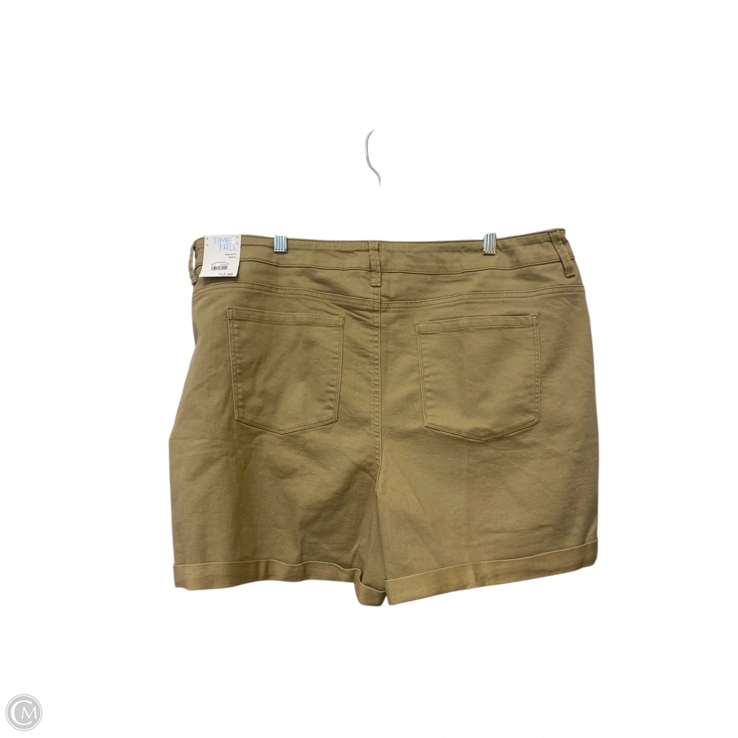 Shorts By Time And Tru In Tan, Size: Xxl