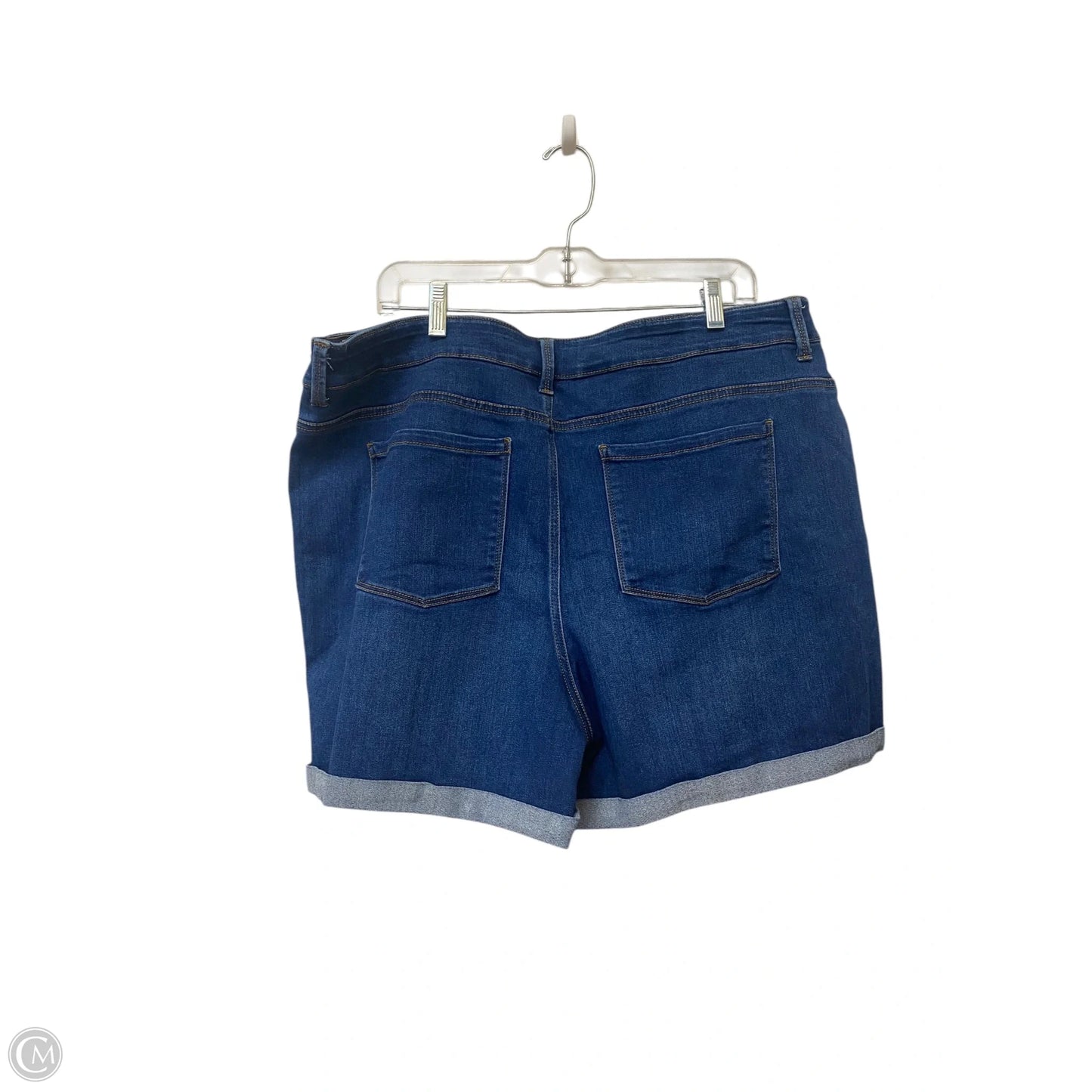 Shorts By Time And Tru In Blue Denim, Size: Xxl