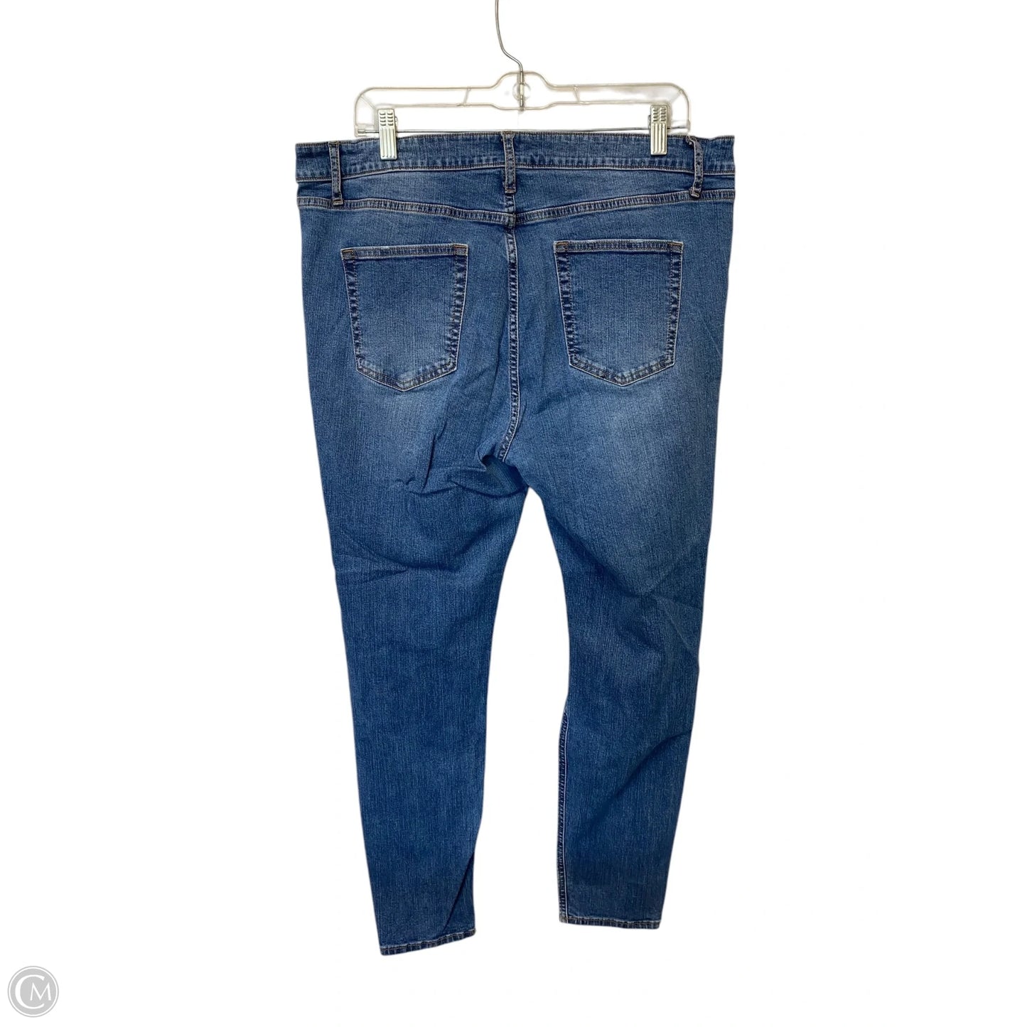 Jeans Skinny By Wild Fable In Blue Denim, Size: 18