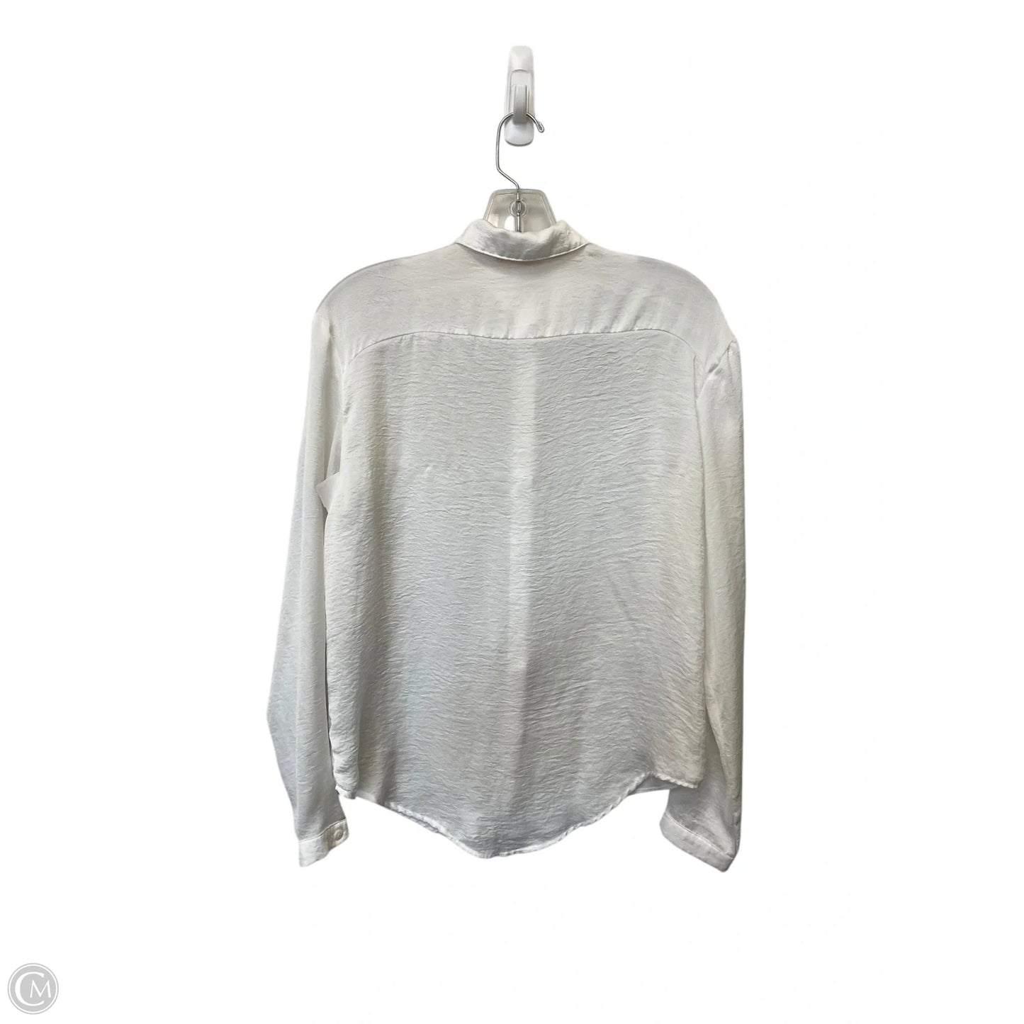 Top Long Sleeve By Gianni Bini In White, Size: S