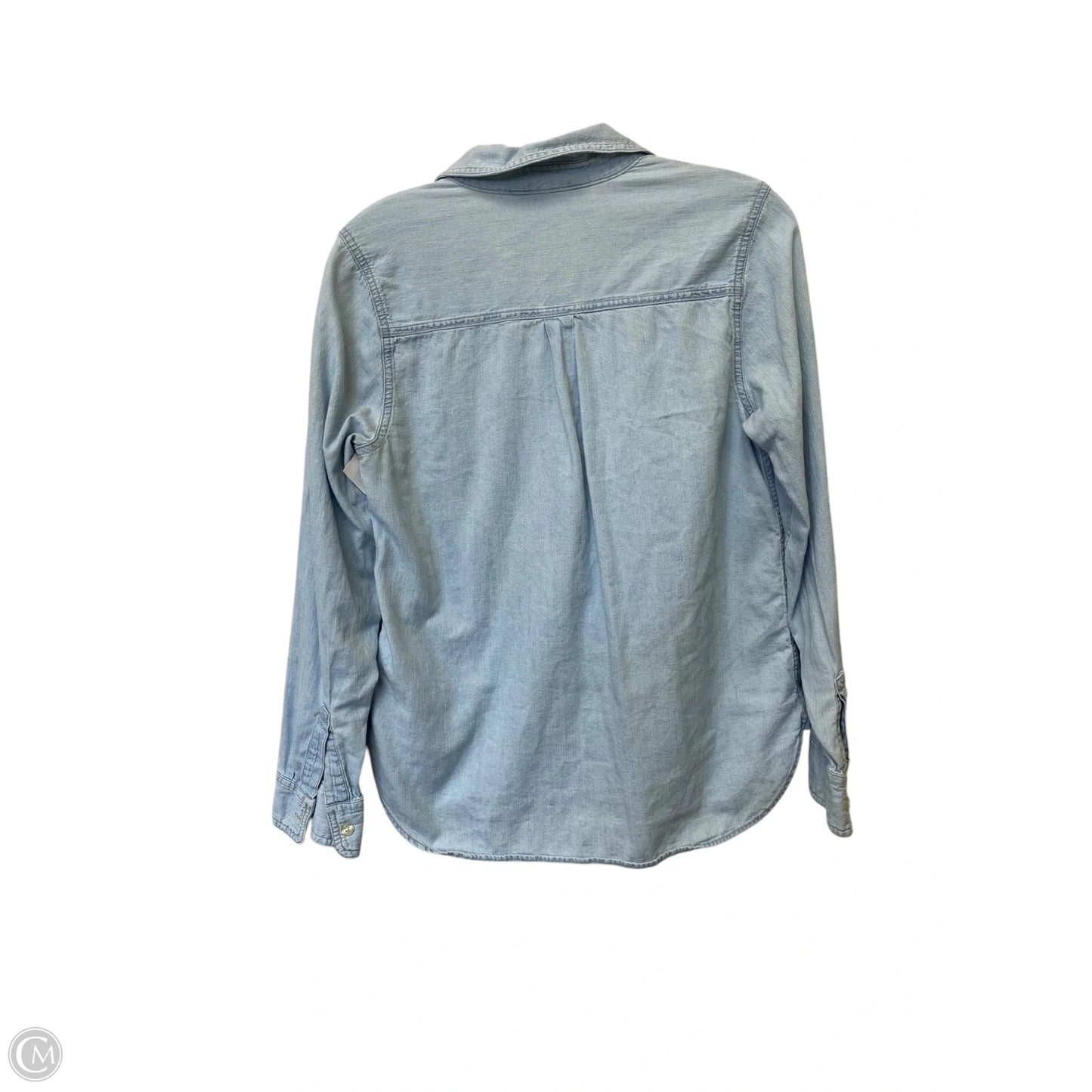 Top Long Sleeve By Old Navy In Blue, Size: M