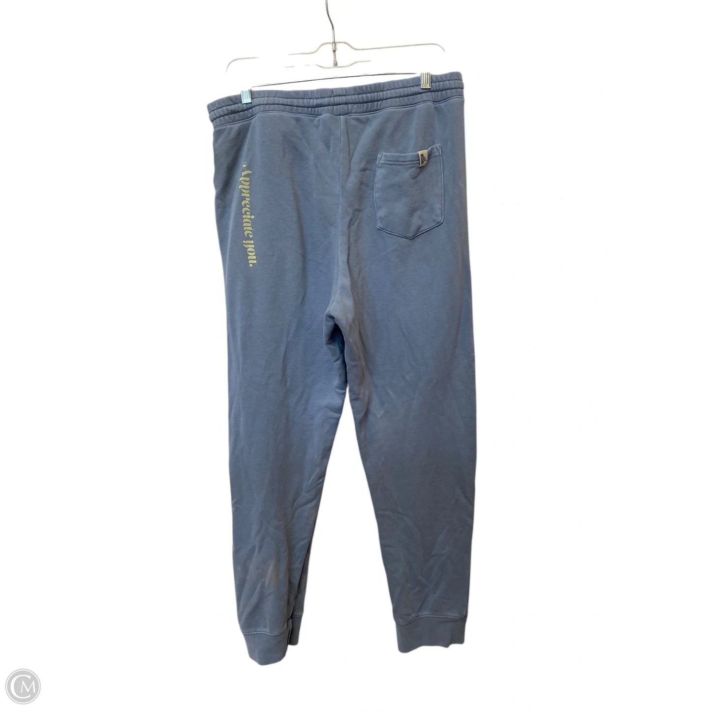 Pants Lounge By Clothes Mentor In Blue, Size: M