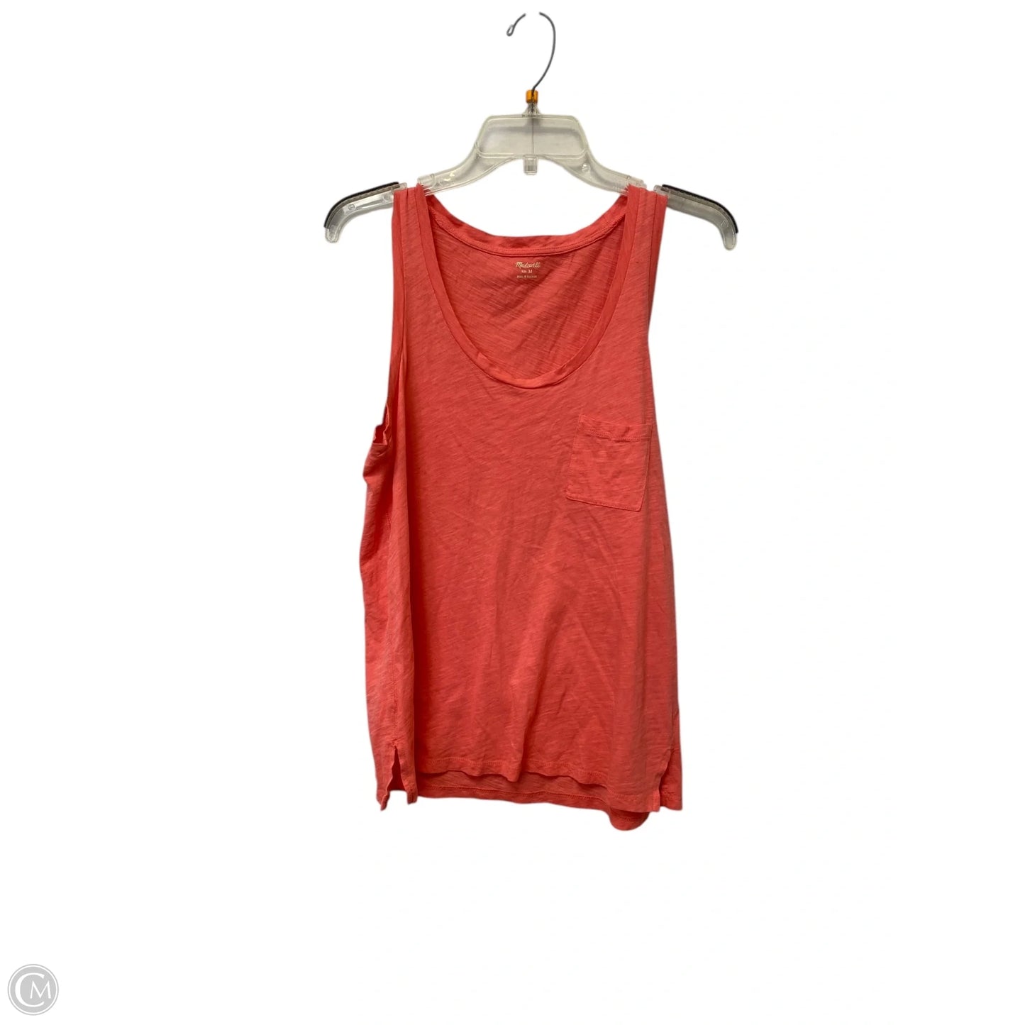 Top Sleeveless Basic By Madewell In Pink, Size: M