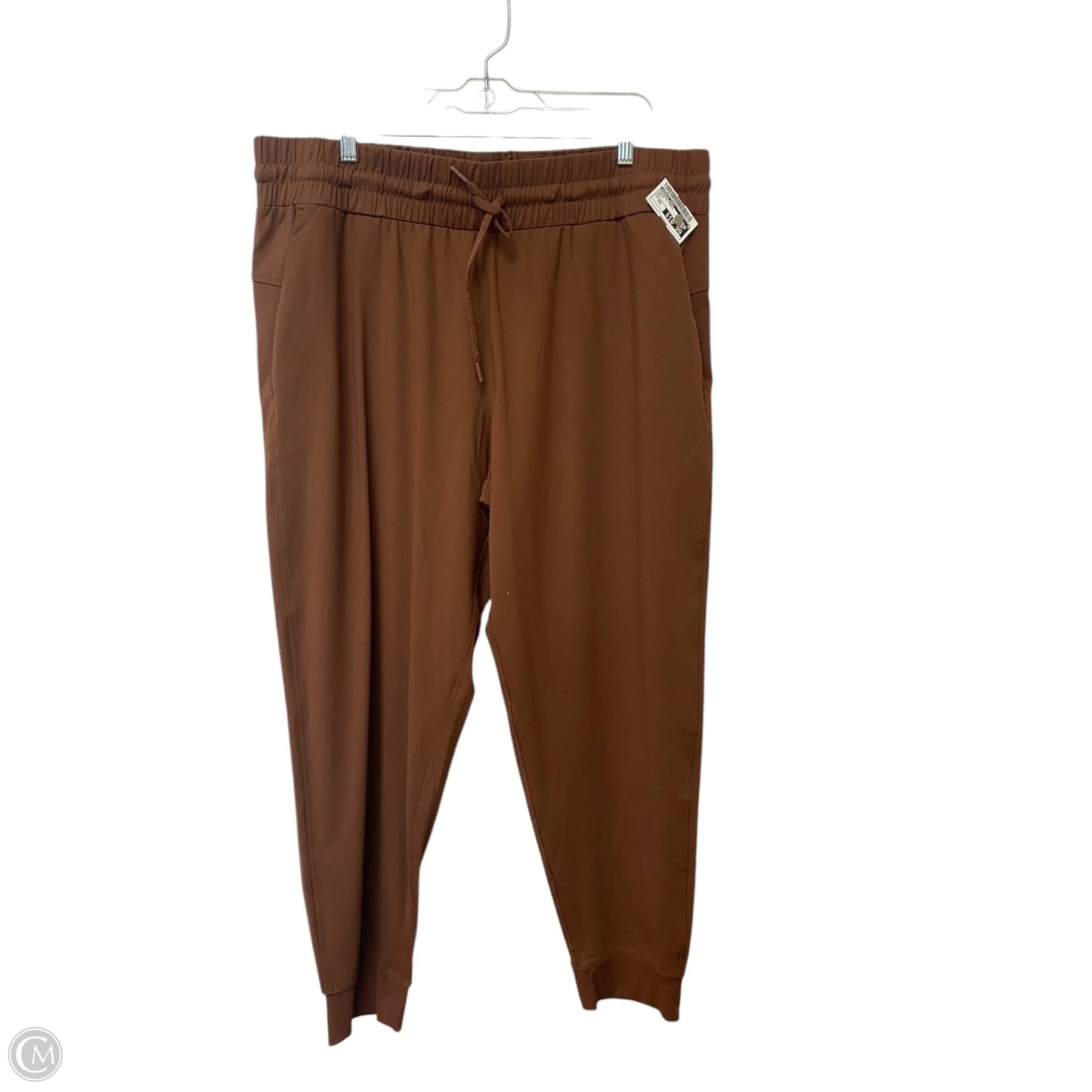 Athletic Pants By Members Mark In Brown, Size: Xxl