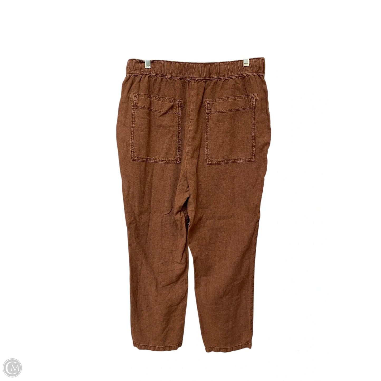 Pants Linen By Pilcro In Brown, Size: M