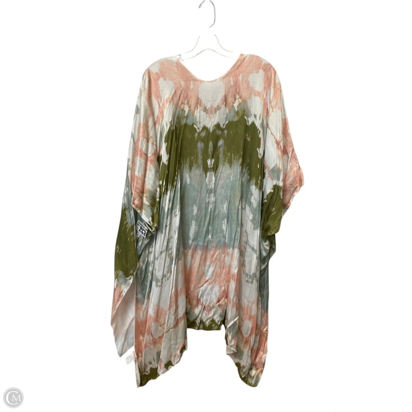 Shawl By Clothes Mentor In Tie Dye Print, Size: Osfm
