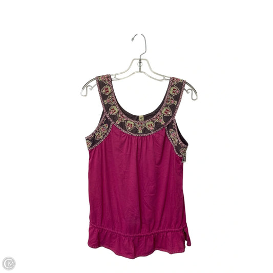 Top Sleeveless By Ric Rac In Pink, Size: Xs