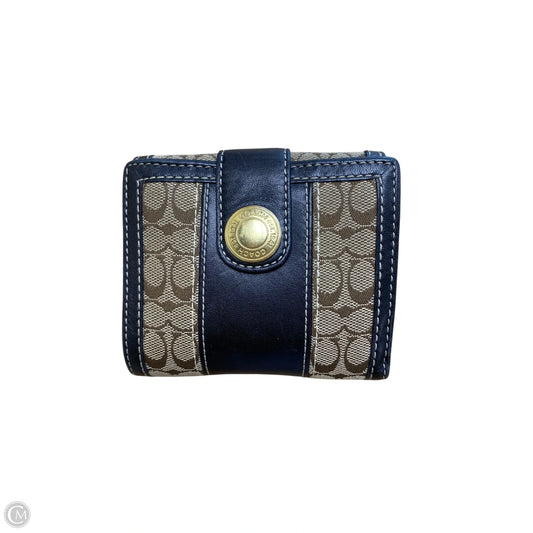 Wallet Designer By Coach, Size: Small