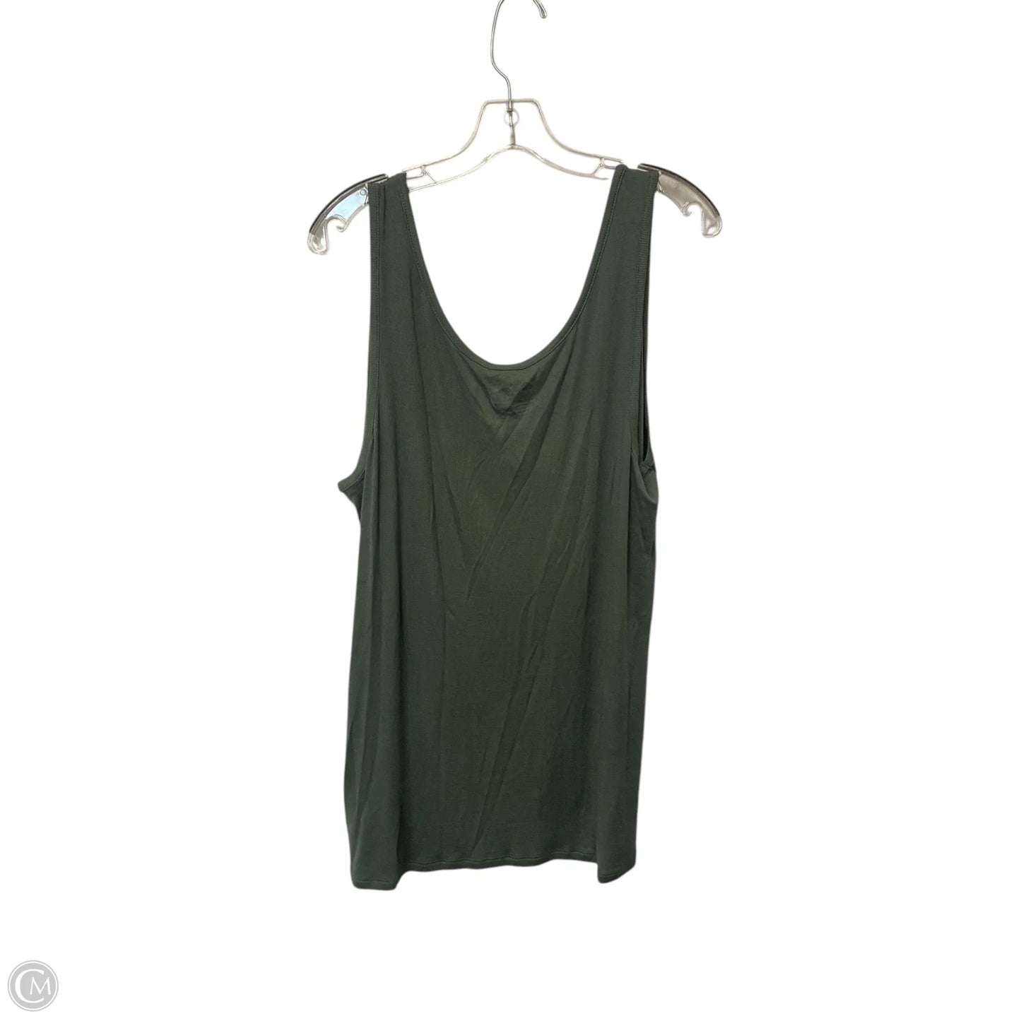 Tank Top By Terra & Sky In Green, Size: 1x