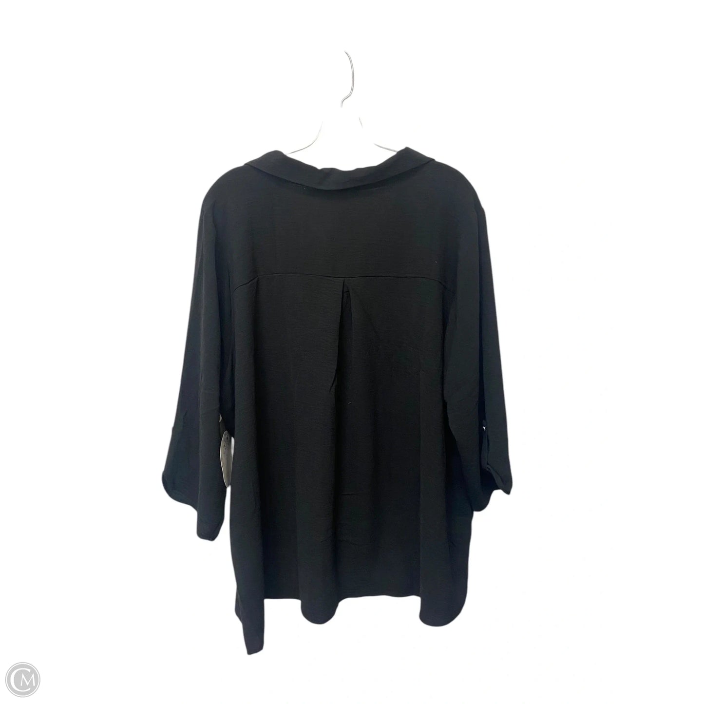 Top Long Sleeve By Naif In Black, Size: 3x