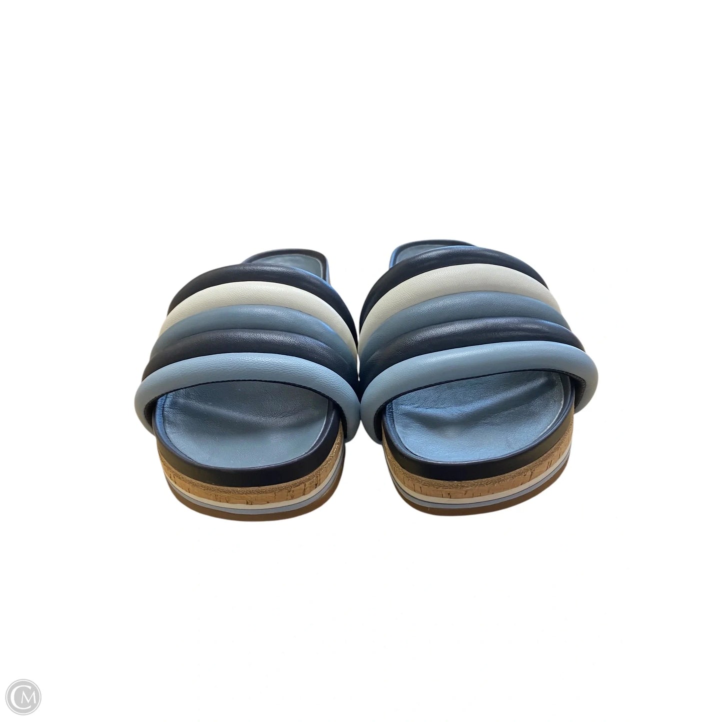 Sandals Designer By Tory Burch In Blue, Size: 7.5
