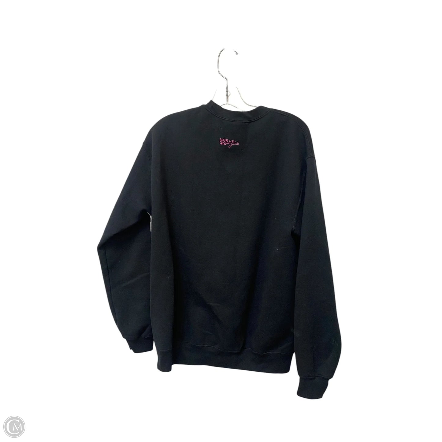 Sweatshirt Crewneck By Gildan In Black, Size: M