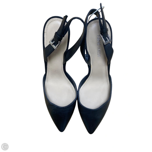 Shoes Heels Stiletto By Nine West In Black, Size: 7.5