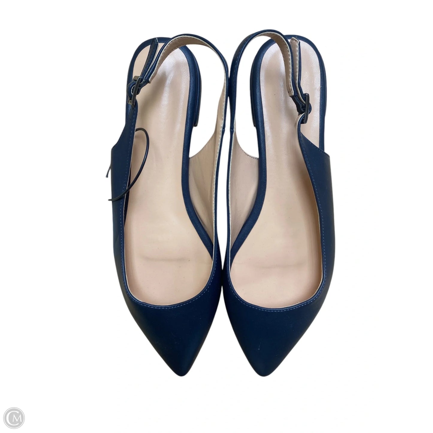 Shoes Flats By Clothes Mentor In Navy, Size: 7.5