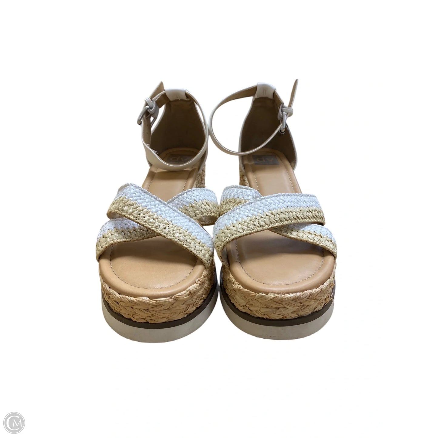 Sandals Heels Platform By Dolce Vita In Tan, Size: 10