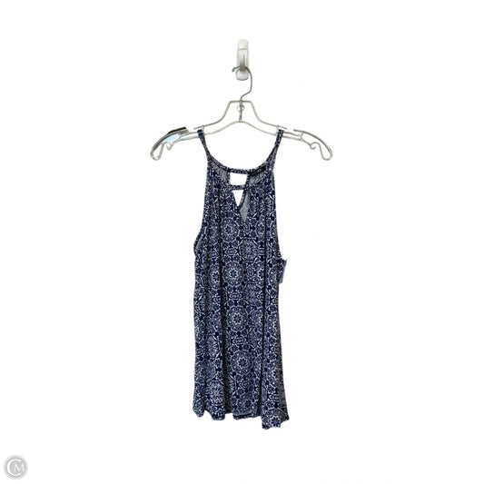 Top Sleeveless By Papermoon In Blue, Size: M