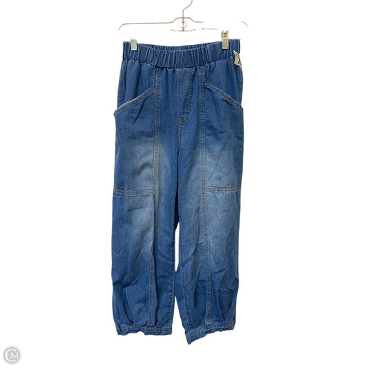 Jeans Wide Leg By Clothes Mentor In Blue, Size: 0