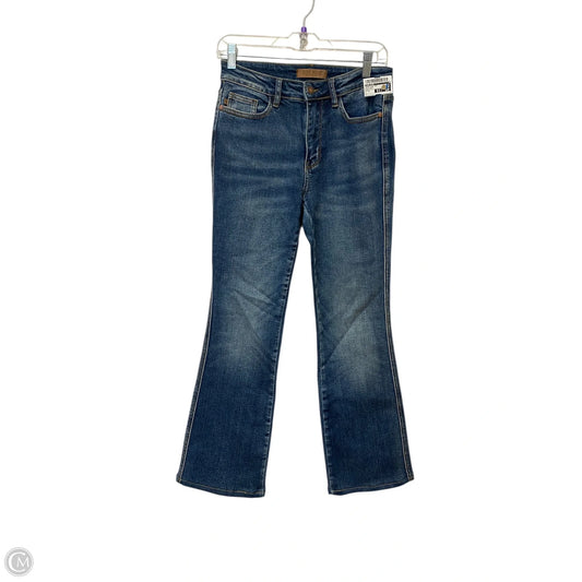 Jeans Boot Cut By Judy Blue In Blue Denim, Size: 4
