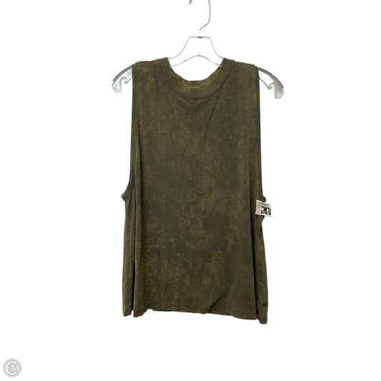 Athletic Tank Top By Lululemon In Green, Size: M