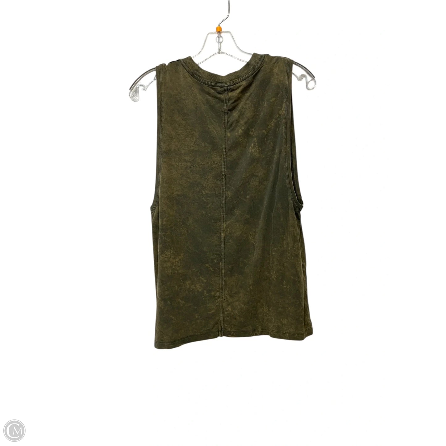 Athletic Tank Top By Lululemon In Green, Size: M