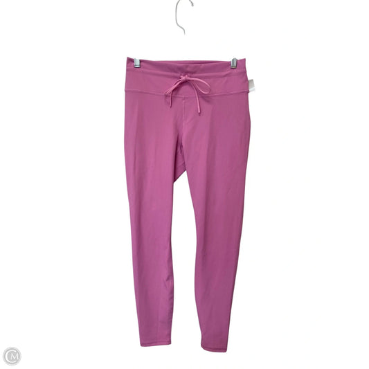 Athletic Pants By Fabletics In Pink, Size: L