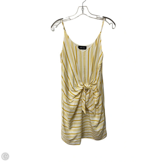 Dress Casual Midi By Fabrik In Yellow, Size: S
